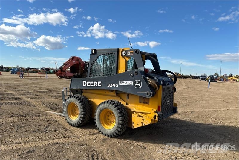 John Deere 324G Two-Speed Skid Steer Loader Schrankladers