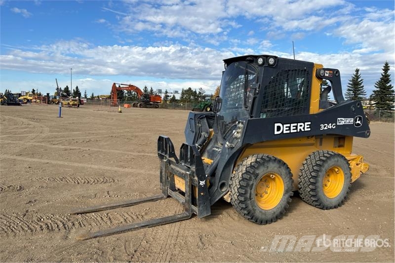 John Deere 324G Two-Speed Skid Steer Loader Schrankladers