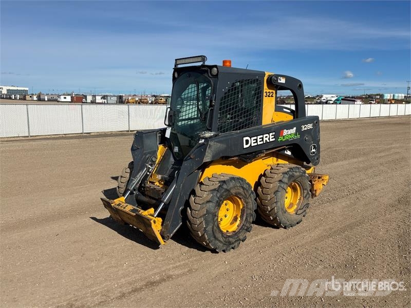 John Deere 328E Skid Steer Loader Kompaktlader