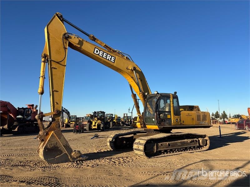 John Deere 330C LC Tracked Excavator Kāpurķēžu ekskavatori