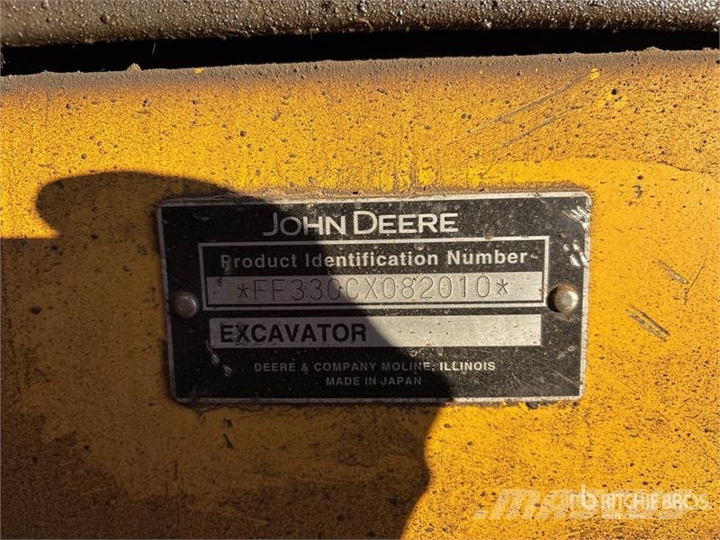 John Deere 330C LC Tracked Excavator Kāpurķēžu ekskavatori