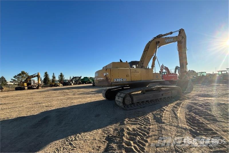 John Deere 330C LC Tracked Excavator Kāpurķēžu ekskavatori
