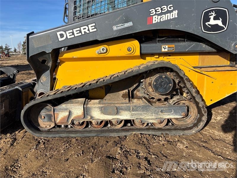John Deere 333G Krautuvai su šoniniu pasukimu