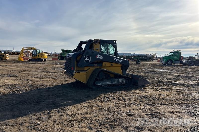 John Deere 333G Krautuvai su šoniniu pasukimu
