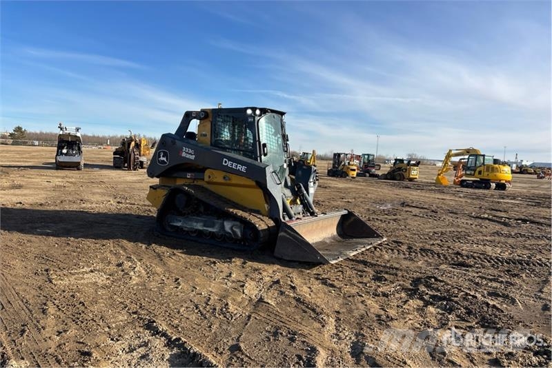 John Deere 333G Krautuvai su šoniniu pasukimu