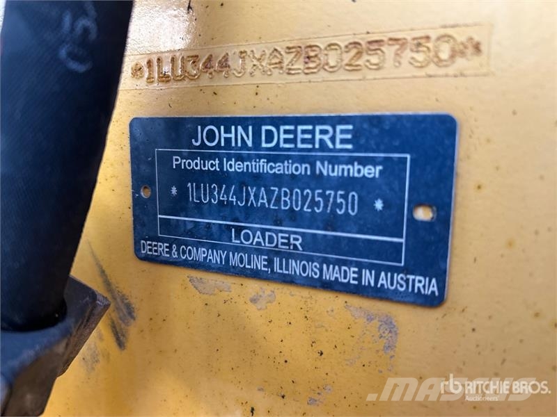 John Deere 344J Φορτωτές με λάστιχα (Τροχοφόροι)