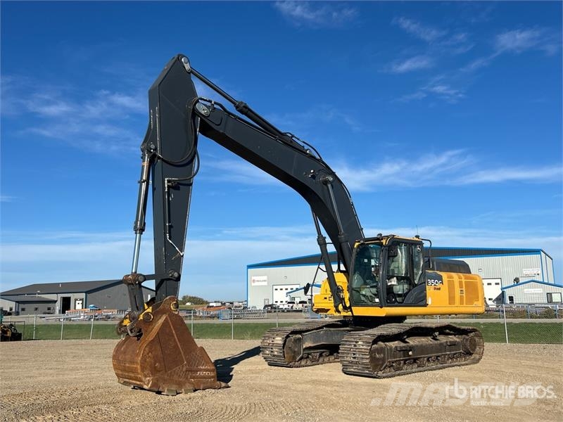 John Deere 350GLC Tracked Excavator حفارات زحافة
