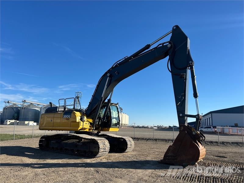 John Deere 350GLC Tracked Excavator حفارات زحافة