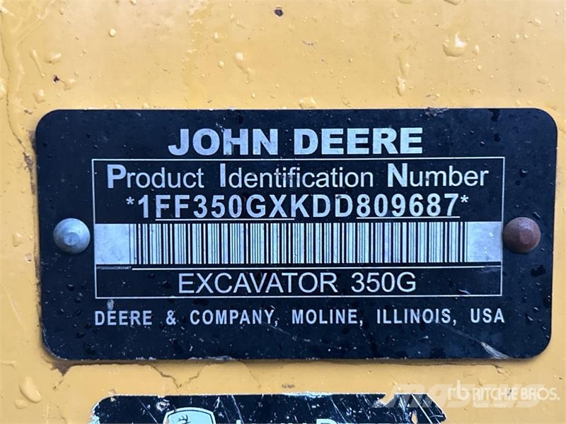 John Deere 350GLC Tracked Excavator حفارات زحافة