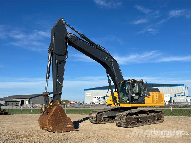 John Deere 350GLC Tracked Excavator حفارات زحافة