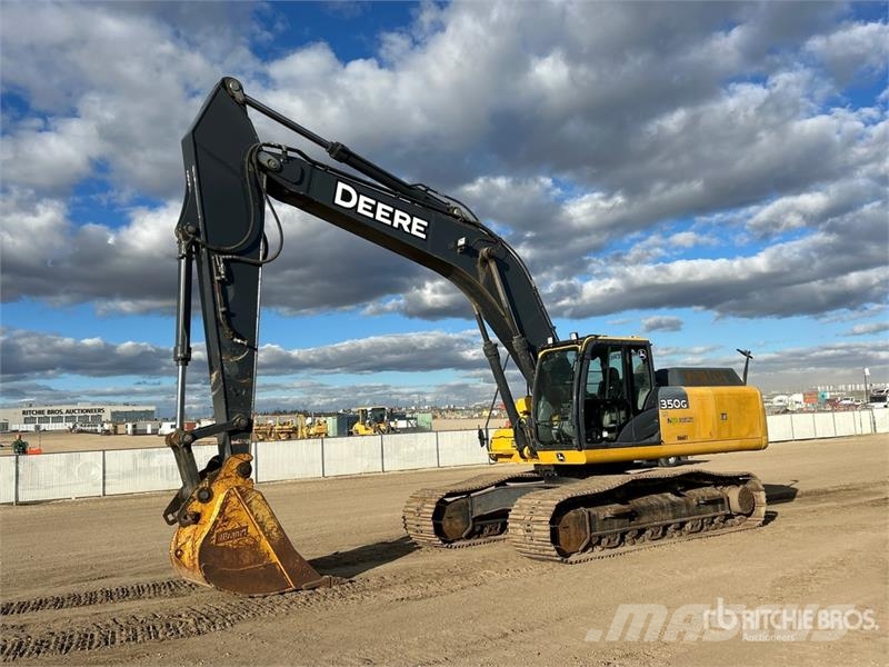 John Deere 350GLC Tracked Excavator حفارات زحافة