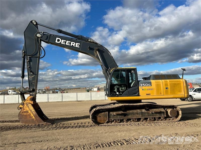 John Deere 350GLC Tracked Excavator حفارات زحافة