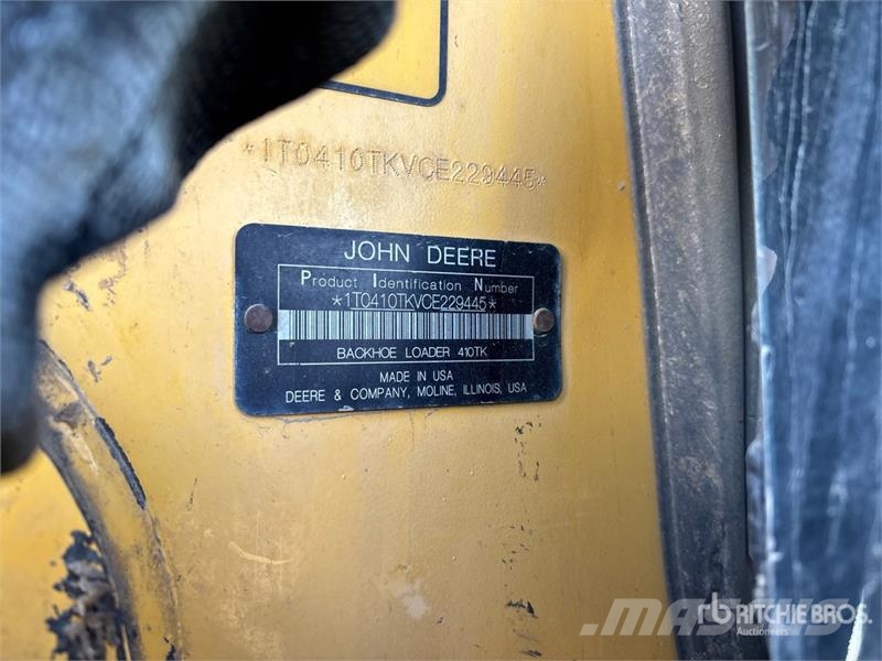 John Deere 410 Retroescavadoras