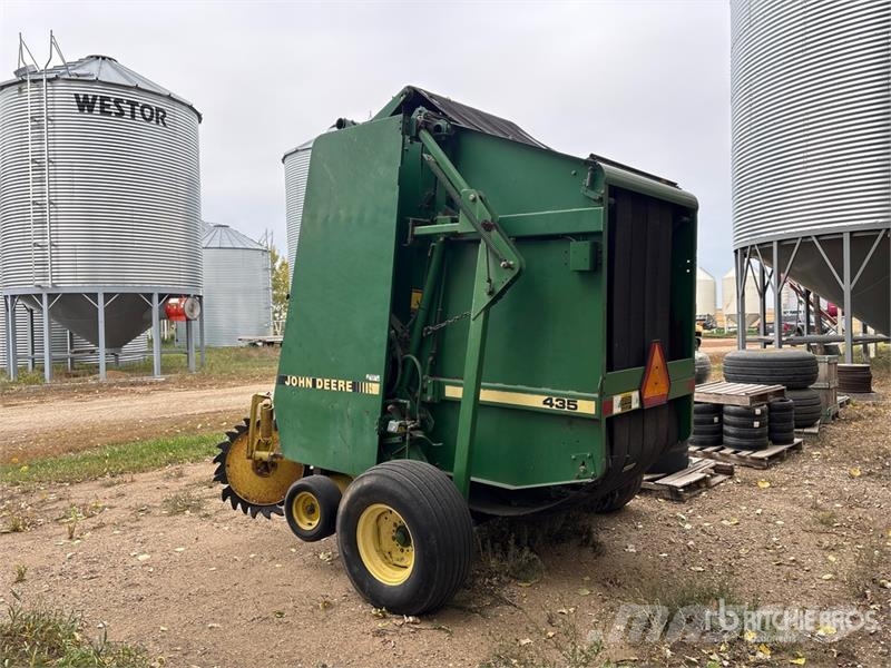 John Deere 435 محزمات مستديرة