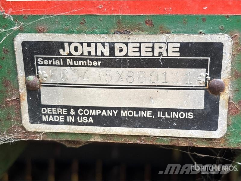 John Deere 435 محزمات مستديرة