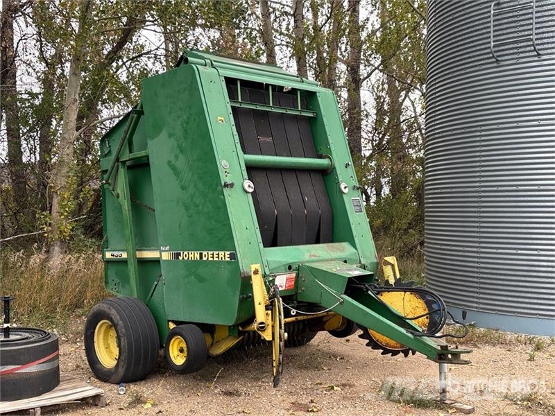 John Deere 435 محزمات مستديرة