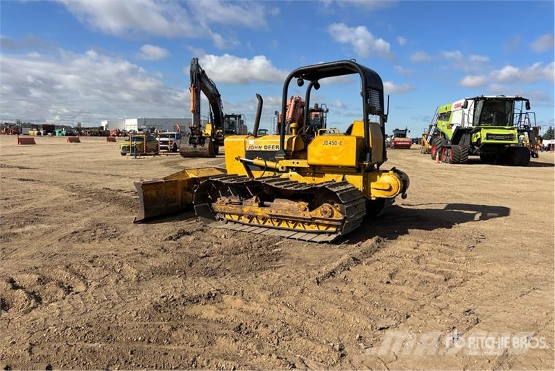 John Deere 450 Buldožeri guseničari