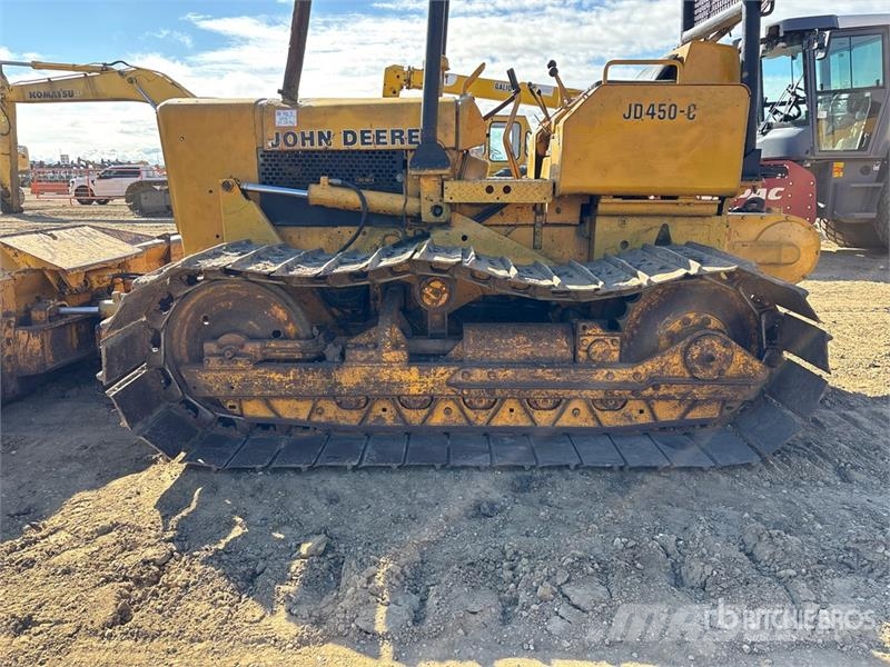 John Deere 450 Buldožeri guseničari