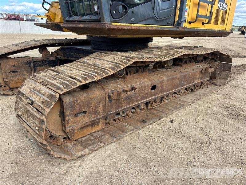 John Deere 450DLC Tracked Excavator حفارات زحافة