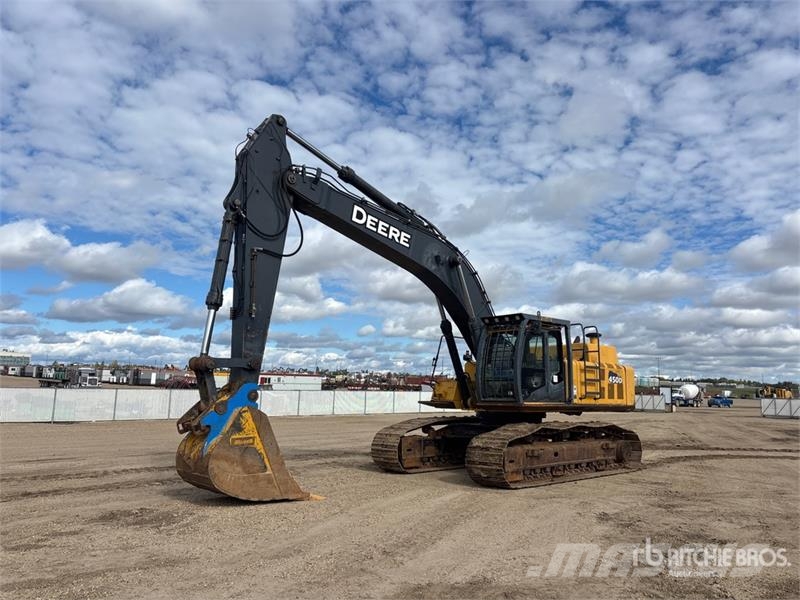 John Deere 450DLC Tracked Excavator حفارات زحافة