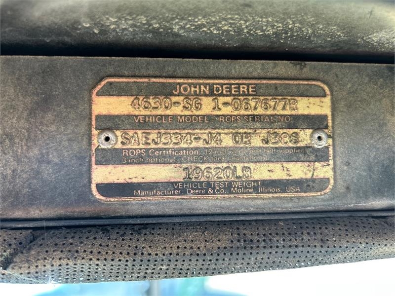 John Deere 4630 拖拉机/农用车