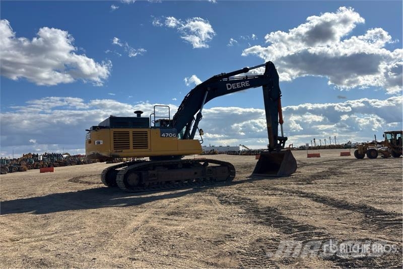 John Deere 470G LC VG Tracked Excavator Beltegraver