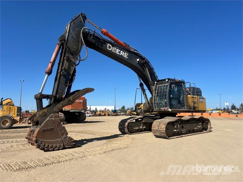 John Deere 470GLC Tracked Excavator Верижен екскаватор