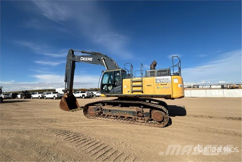 John Deere 470GLC VG Tracked Excavator حفارات زحافة