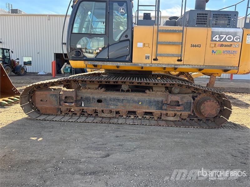 John Deere 470GLC VG Tracked Excavator حفارات زحافة