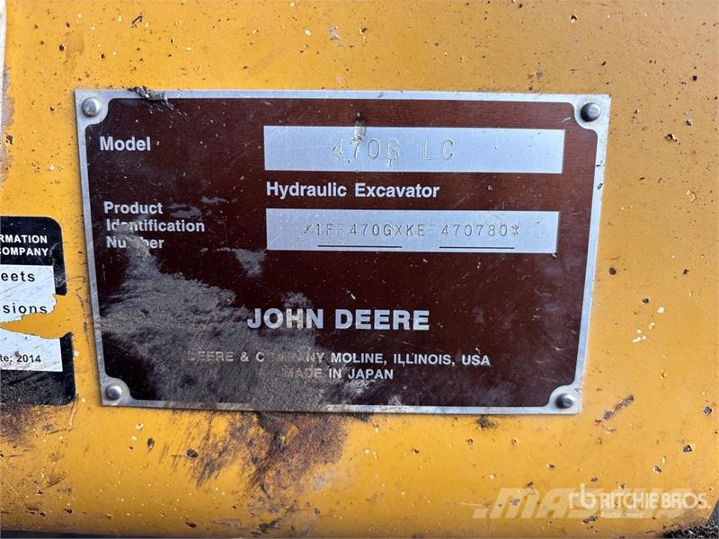 John Deere 470GLC VG Tracked Excavator Telakaivukoneet