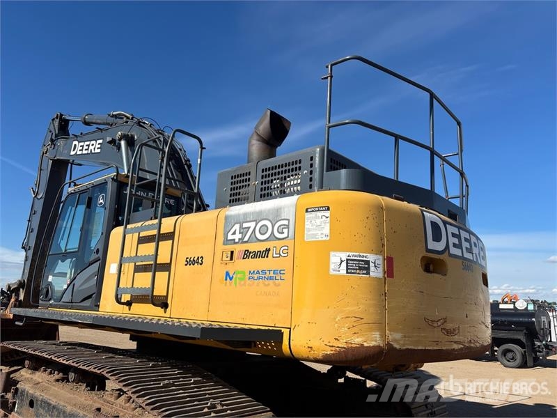 John Deere 470GLC VG Tracked Excavator حفارات زحافة