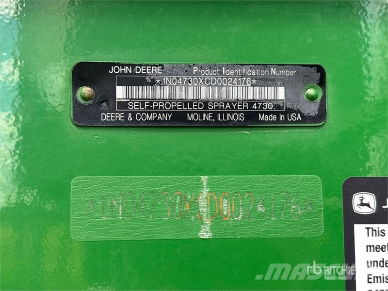 John Deere 4730 Selbstfahrende Sprühgeräte