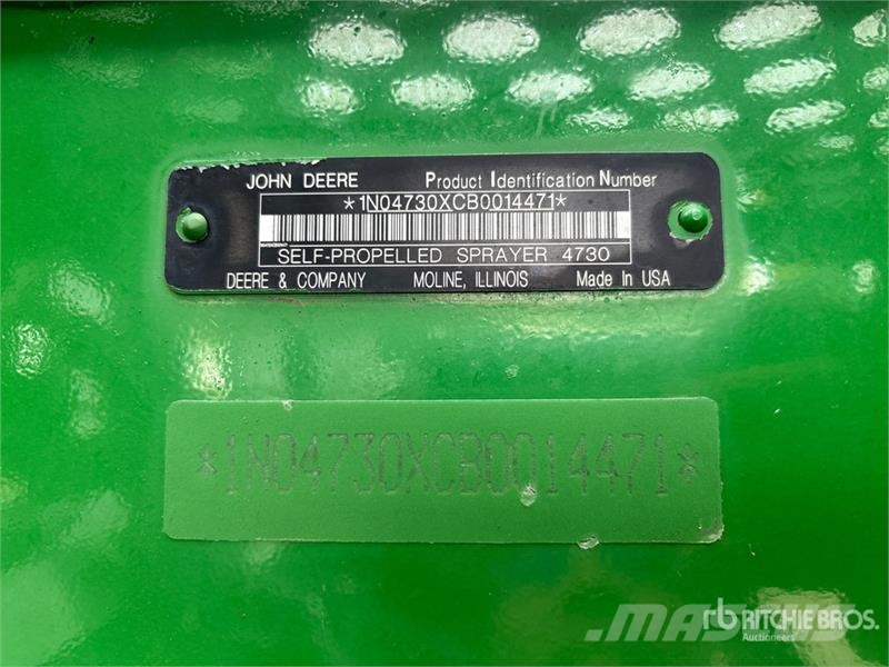 John Deere 4730 Selbstfahrende Sprühgeräte