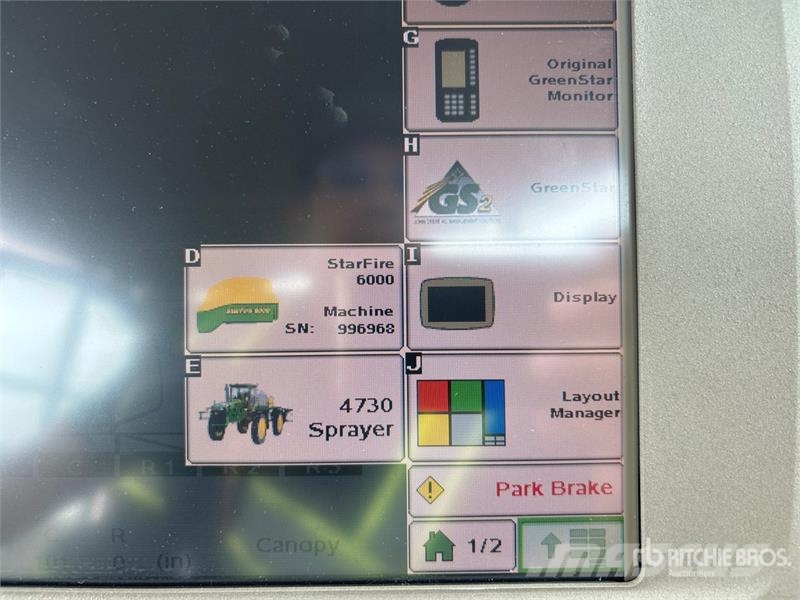 John Deere 4730 Selbstfahrende Sprühgeräte