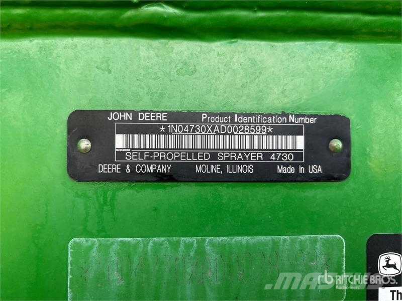 John Deere 4730 Selbstfahrende Sprühgeräte