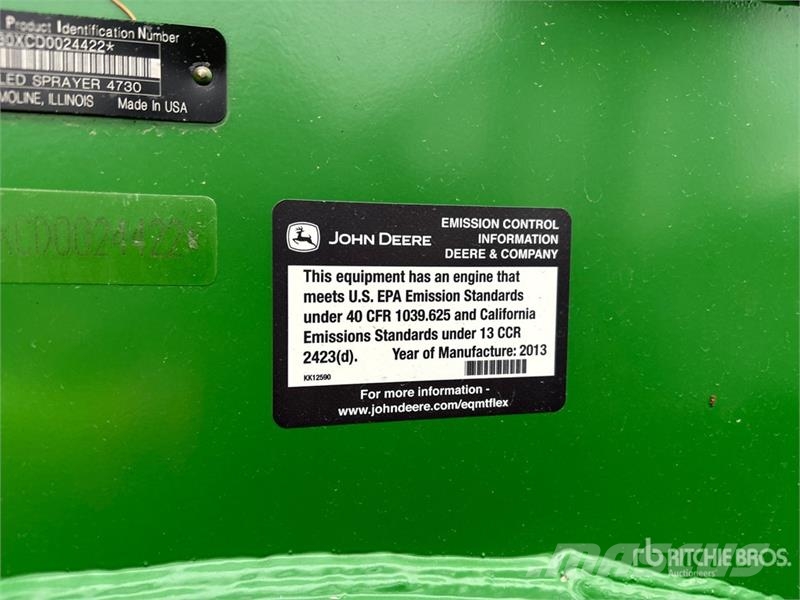 John Deere 4730 Itsekulkevat ruiskut