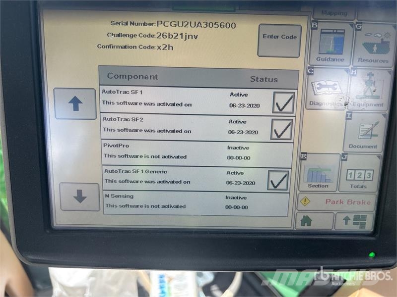 John Deere 4830 Savaeigiai purkštuvai