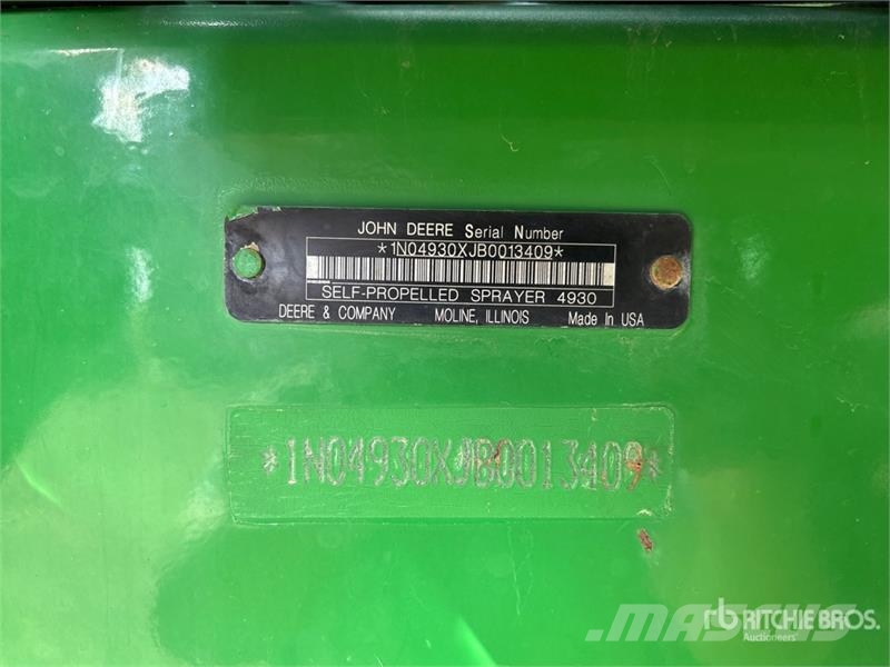 John Deere 4930 Pulverizadores Automotrizes