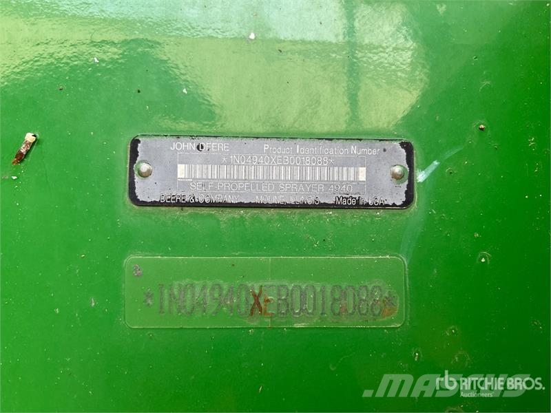 John Deere 4940 Samohodne škropilnice