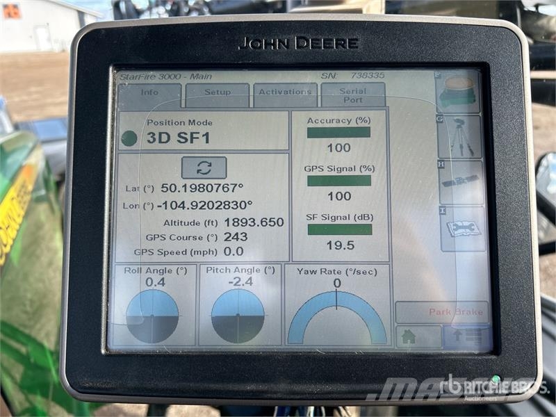 John Deere 4940 自走式噴霧機