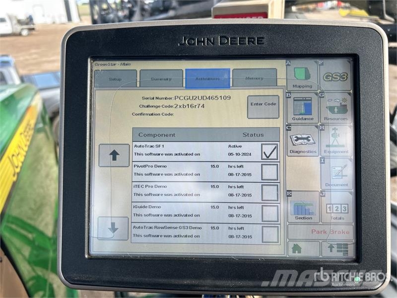 John Deere 4940 自走式噴霧機
