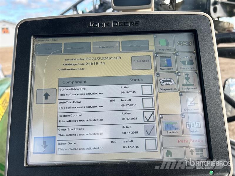John Deere 4940 自走式噴霧機