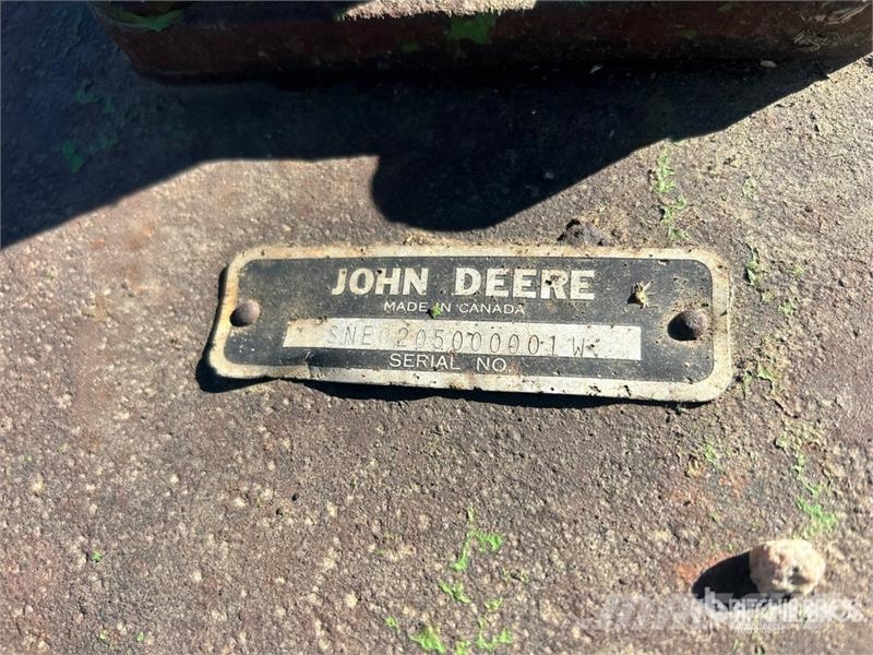 John Deere 5 ft Rotary Cutter Stiebų rėžtuvės