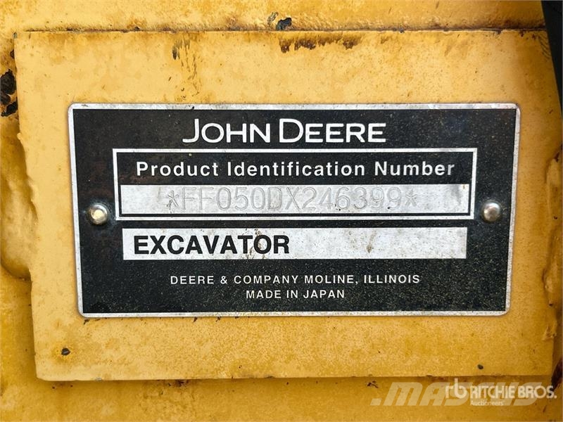 John Deere 50D Εκσκαφάκι (διαβολάκι) < 7t