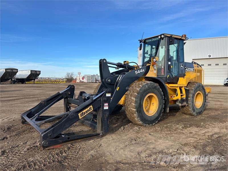 John Deere 544 K Wheel Loader Incarcator pe pneuri