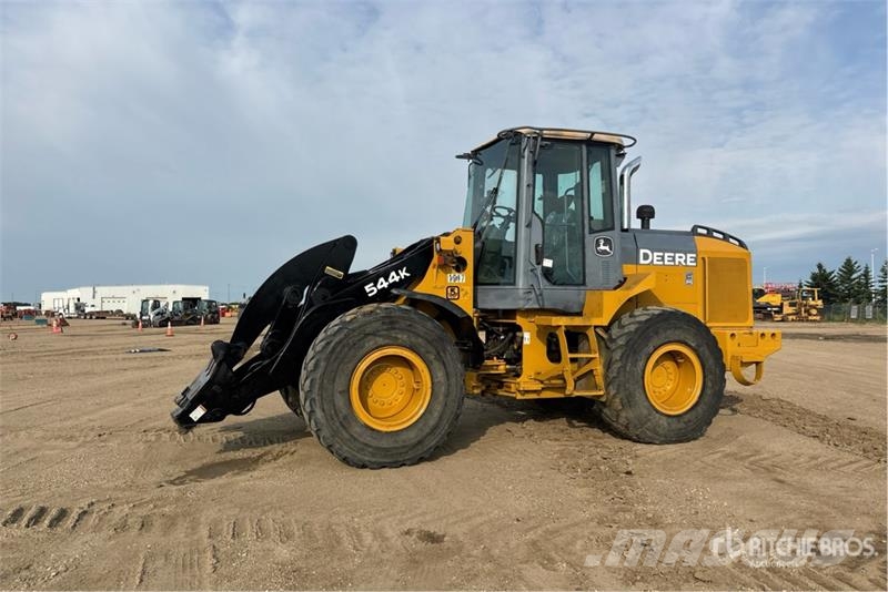 John Deere 544 K Wheel Loader Naudoti ratiniai krautuvai