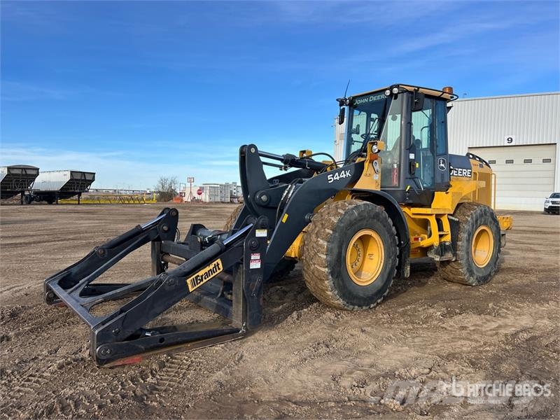 John Deere 544 K Wheel Loader Incarcator pe pneuri
