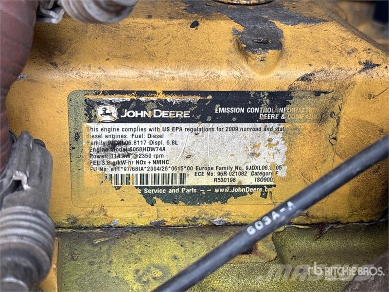 John Deere 544 K Wheel Loader Naudoti ratiniai krautuvai