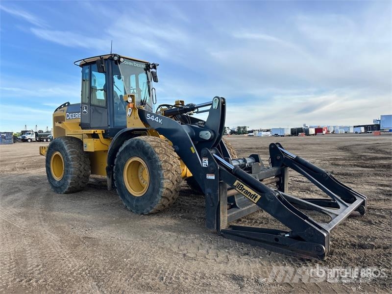 John Deere 544 K Wheel Loader Incarcator pe pneuri