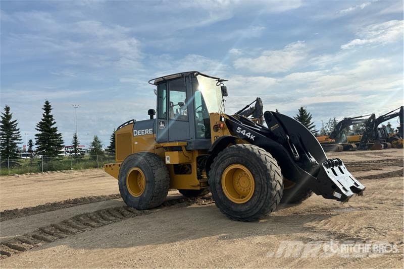 John Deere 544 K Wheel Loader Naudoti ratiniai krautuvai